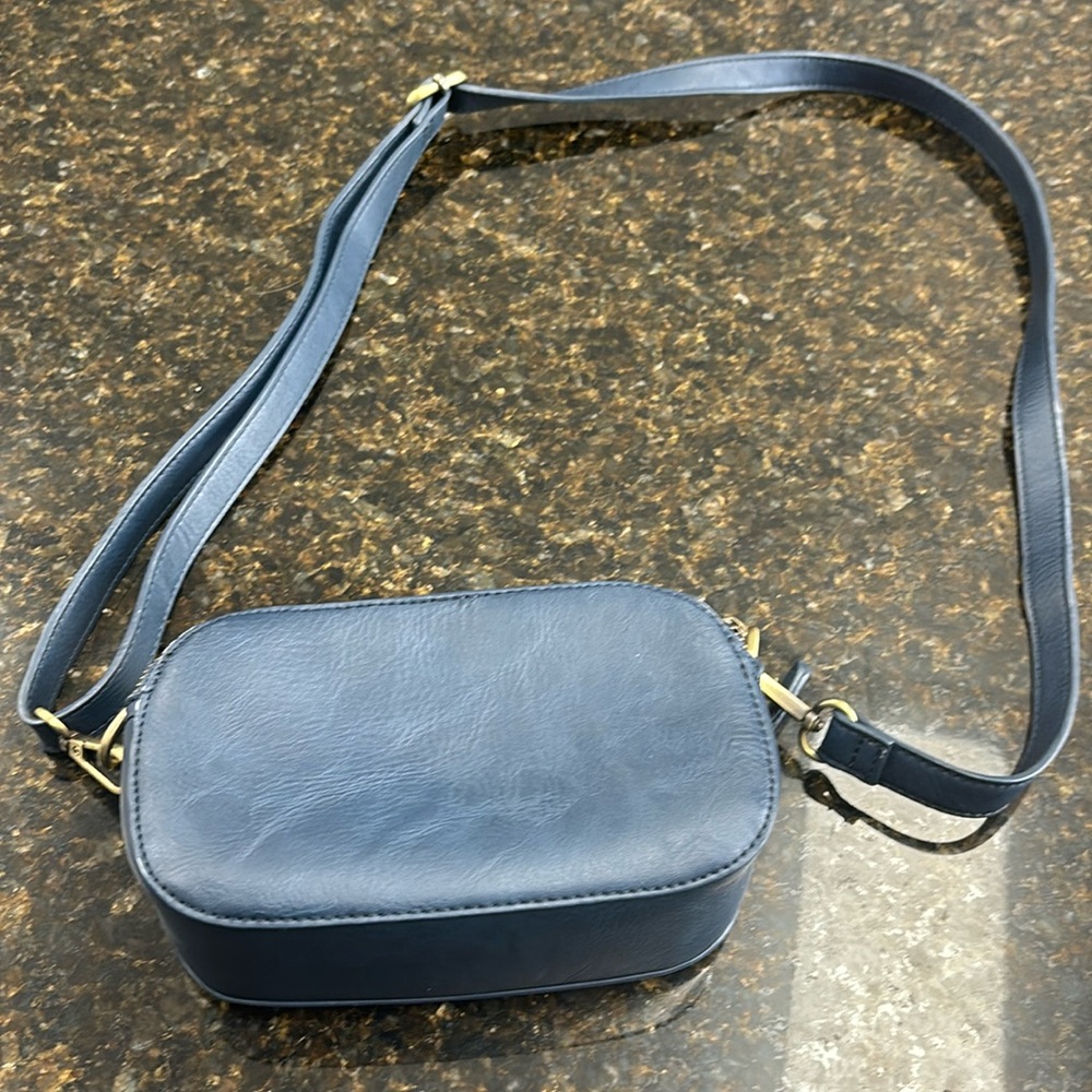 Navy blue crossbody
